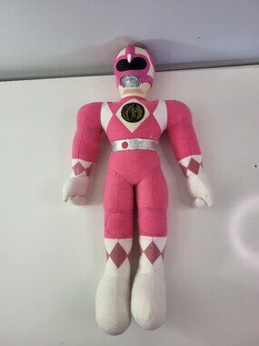 Mighty Morphin Power Rangers Pink Ranger 20" Plush Stuffed Doll Soft Toy